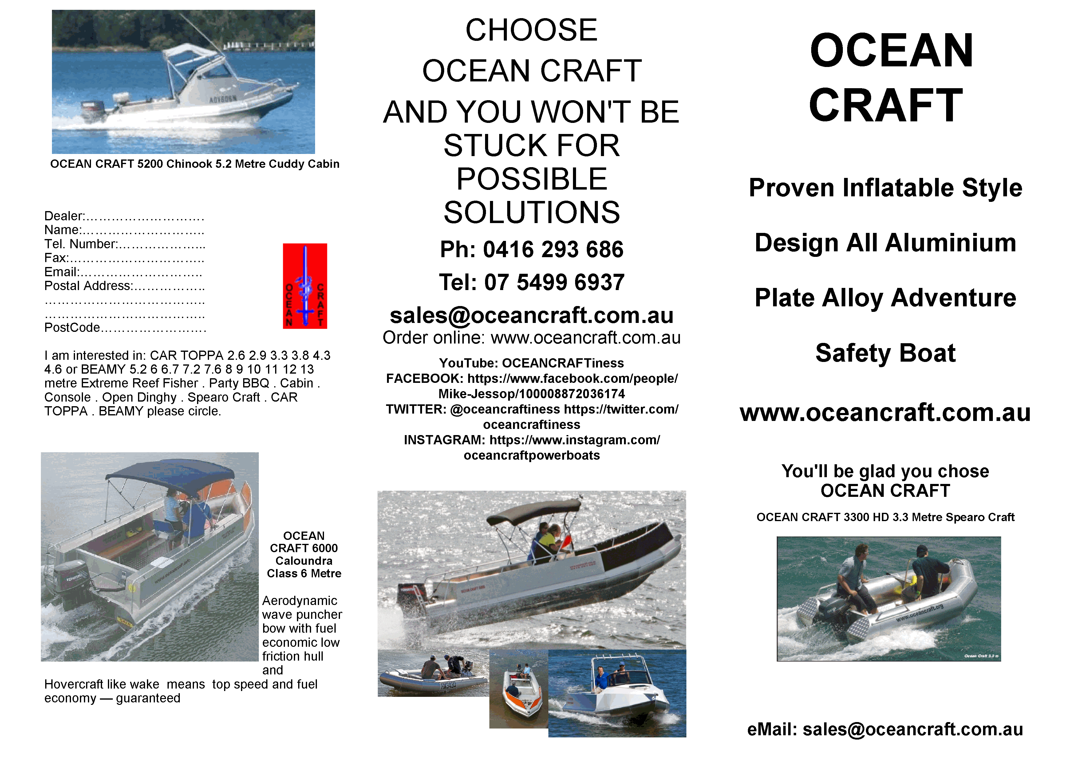 OCEAN CRAFT latest ocean craft literature